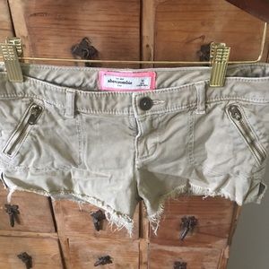 Abercrombie Kids Tan Shorts